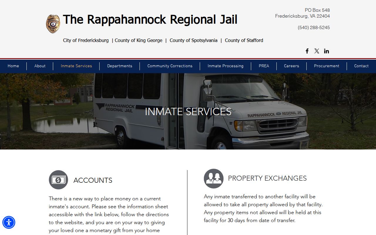 Stafford County 24-hour release notification guidance from RRJ